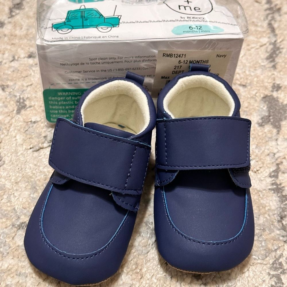 Baby boy blue shoes 💙